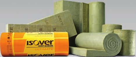 de IsolatIe-oplossIngen van IsoveR ISOVER heeft een breed assortiment aan isolatiematerialen voor toepassingen binnen de