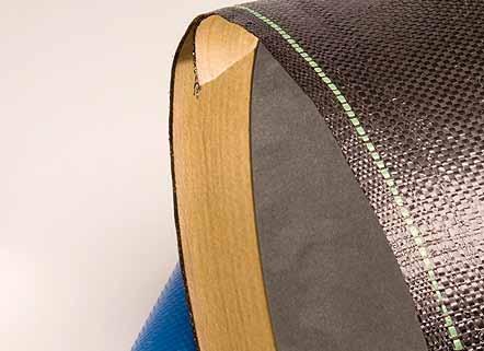 Geweven Polypropyleen versterkt papier laminaat n High performance export liner, vooral geschikt voor het verpakken van staalrollen