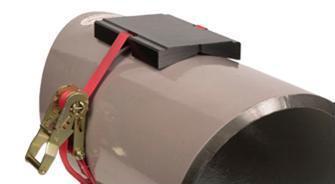 Dispositif pour perçage de tuyaux 500 Le dispositif permet l'utilisation des machines à embase électro-magnétique pour le perçage de tuyaux de diamètre 50 à 500mm.