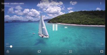 Apps en functies Foto's weergeven die zijn gemaakt met de functie Dubbel vastleggen (alleen Galaxy S9+-modellen) U kunt de close-upfoto en de groothoekfoto weergeven die zijn gemaakt met de functie