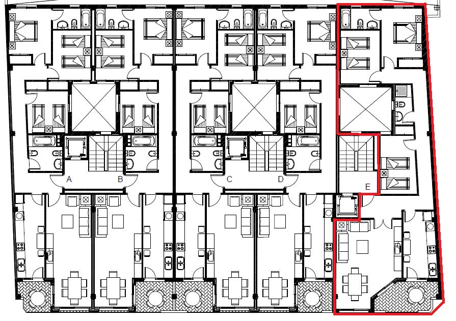 SUPERFICIES, 34 2ºE PLANTA 111,45 m2 VERDIEPING TOTAAL OPPERVLAK 111,45 m2 VIVIENDA CONSTRUIDA 111,45 m2 APPARTEMENT TOTAAL BEBOUWD
