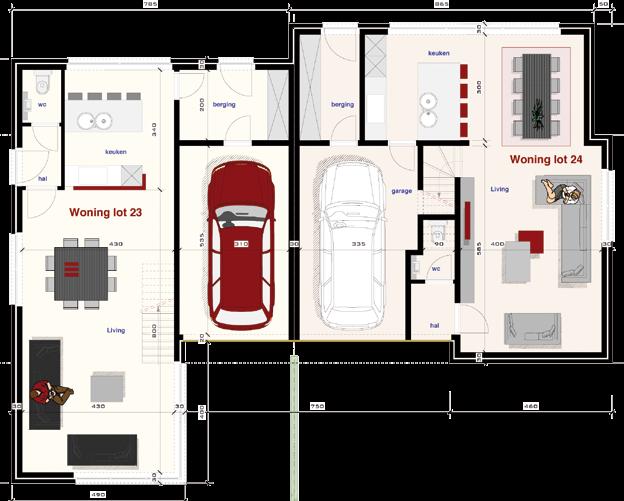 Woonproject De Linde type D garage 3 slaapkamers tuin