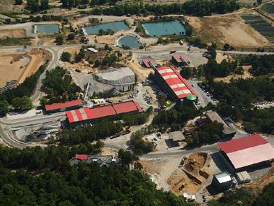 Hellas Gold werd opgericht in december 2003 en kreeg begin 2004 een mijnbouwvergunning voor het gebruik van de Kassandra mijnen in het noordoosten van Chalkidiki.
