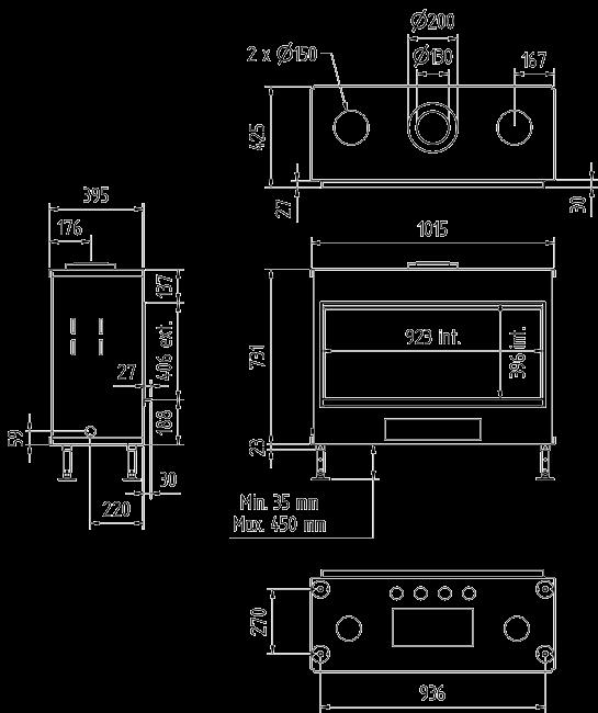 Luna 1000 H Diamond vermogen / puissance *2-7 KW rendement / rendement 86,8