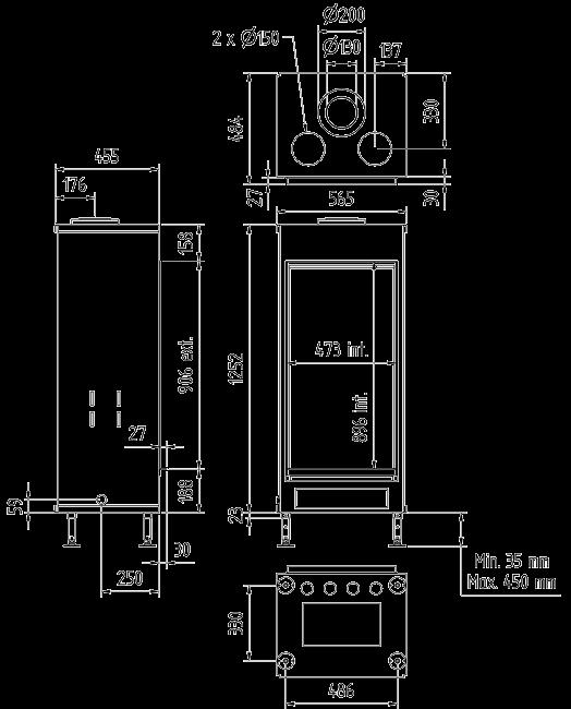 Luna 550 V Diamond vermogen / puissance *2-6,5 KW