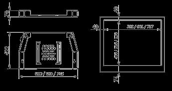 GAS INLET Nearbox Externe gasbatterij / Batterie de