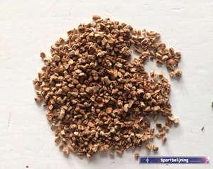 2. de natuurlijke materialen: a. Kurk b. Geofill (mengsel van natuurlijke materialen zoals kurk en kokosvezels) c.