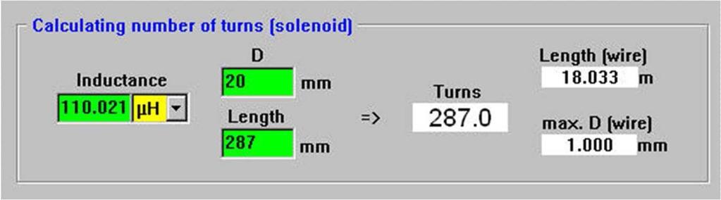 Het maken van een 200W Multiband EFHW 10-(15)-20-40-80 meter antenne Lengte spoel 287 wikkelingen 40 meter ½ golf lengte = 20,28 meter 20,28 meter + 18.