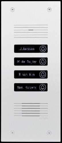 Protocol Detectie Configuratie Pincode toegang (uitvoering met keypad) Compatibiliteit Relay (bediening van deuren, slagbomen en gates) Power Behuizing Afmetingen Garantie Eigen SIP protocol stack