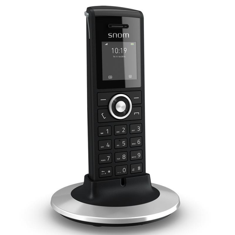 Cell DECT Telefoon Basisstation (tot 20 handsets) + 1 Handset 6,65 per maand* 225 éénmalig SNOM M25 DECT