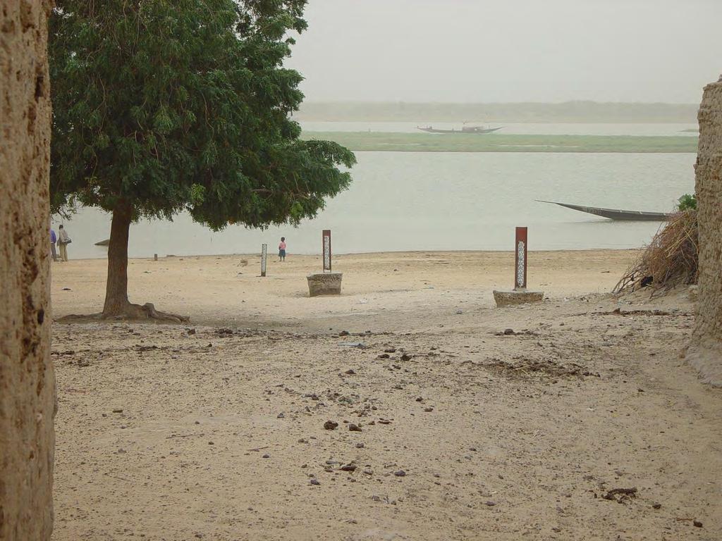 Winst- of verlies waarschuwing 30 augustus - waterstand van 462 cm in Mopti (Mali) max.
