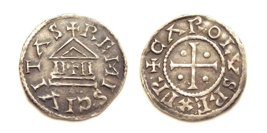 vervolg zou de koning het alleenrecht hebben op het slaan van munten. Het edict somde ook de erkende munthuizen op, zoals Quentovic, Rouen, Reims en Parijs.