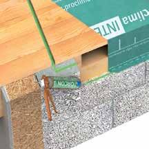 Daarnaast biedt INTESANA een hoog bouwschadepreventiepotentieel bij bouwfysisch veeleisende constructies, zoals diffusiedichte platte daken/schuine daken en groendaken.