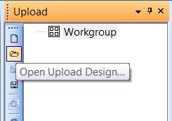 6. Save / Upload Zoals u reeds zag kan u ook de Designer Files aanpassen wanneer u niet verbonden bent met de installatie.