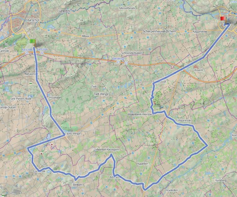 Wijndries Km 10 (route Teams) 8.2.