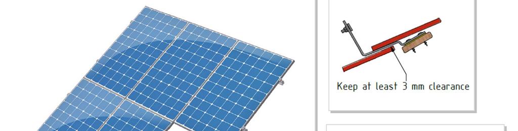 4 5 Montagesystemen Met de robuuste montagesystemen kunnen de panelen