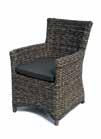 2 kleuren wicker Exclusief dienblad en