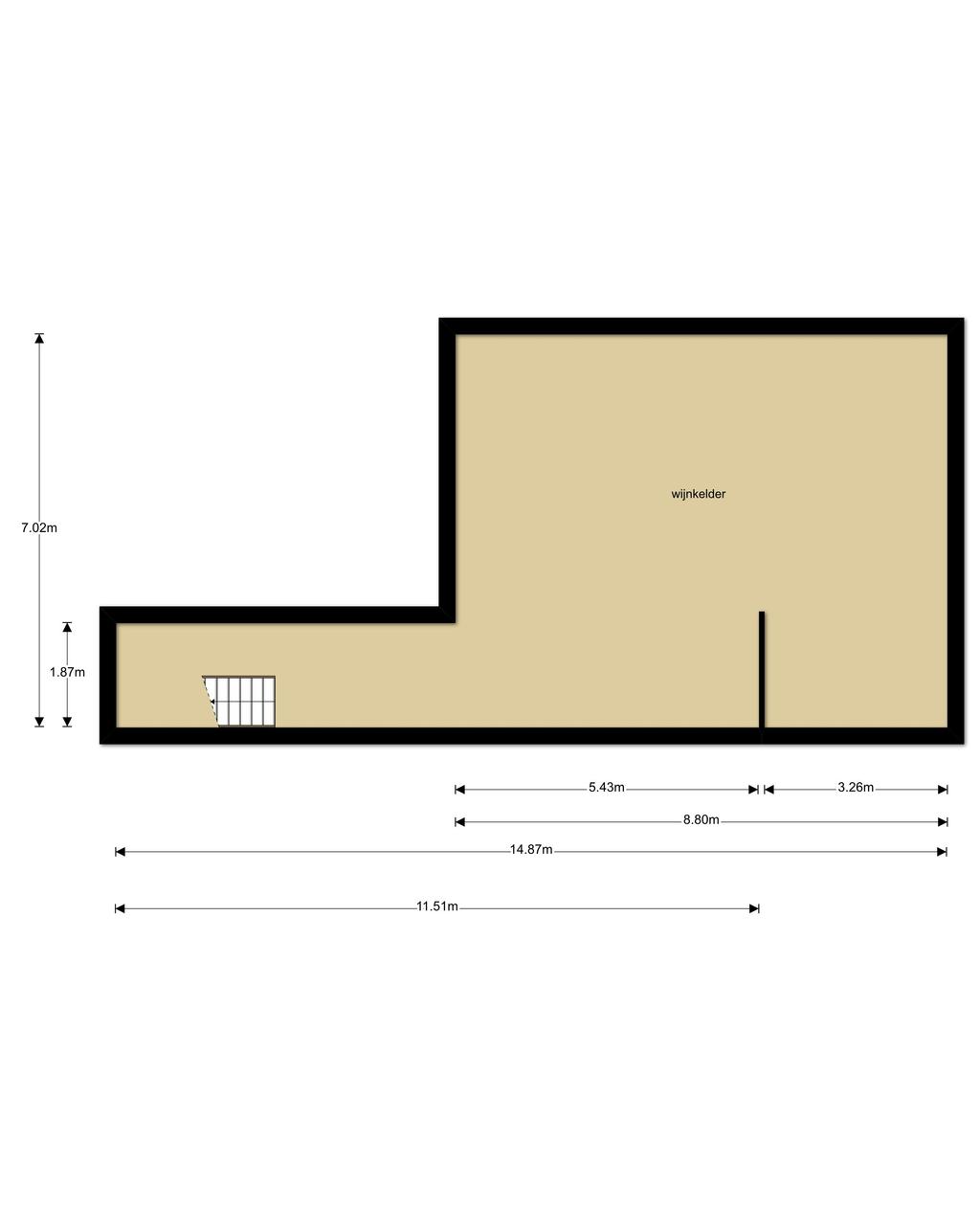 Plattegrond Souterrain