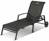 Lounger 62.261.010 Fusion Lounger HIGH 62.272.