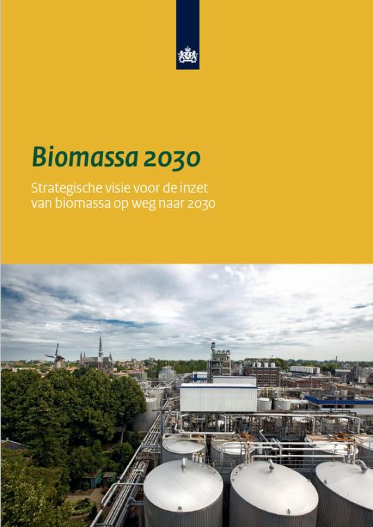 Ontwikkelingen biomassa Korte termijn Afname bij- en meestook in kolencentrales Toename houtkachels bij bedrijven en huishoudens