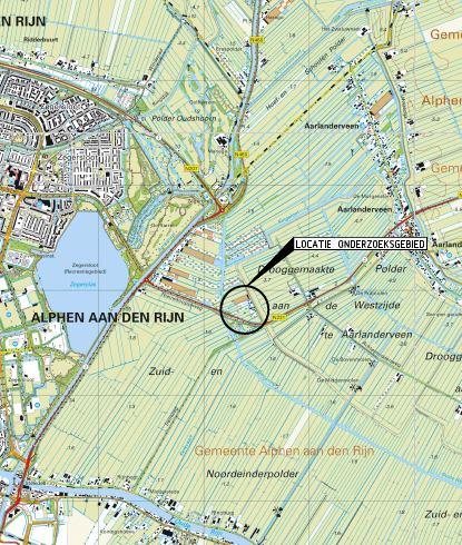 Gebiedsbeschrijving Figuur 1.1: locatie peilvak OR-4.12.1.3-OOST Een gedetailleerde nadere herziening op het opgestelde peilbesluit wordt gegeven in voorliggende rapportage.