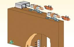 supérieur disponible en 1500, 1800, 2100 et 2400 mm Muurbeugel / Support mural 160/240 kg Bovenprofiel / Rail supérieur 160 kg 22010301 Classic 160 kg - - -