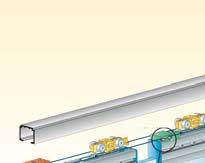 meenemer / blocs de fixation du câble 1 x overtrokken staalkabel / câble