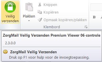 Hosted Mail via Outlook mail client ZorgMail Hosted Mail biedt zoals aangegeven ook een mogelijkheid om gebruik te maken van de eigen Outlook mail client.
