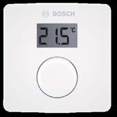 6 Overzicht regelaars Regelaars Het ruime gamma Bosch regelaars biedt een groot aantal praktische functies waardoor je jouw verwarming en