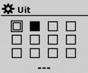 Uitzetten (deactiveren) van de Soliris zonsensor functie 11 1 Begin in het hoofdscherm 3 4 5 Gebruik navigatietoets voor uw