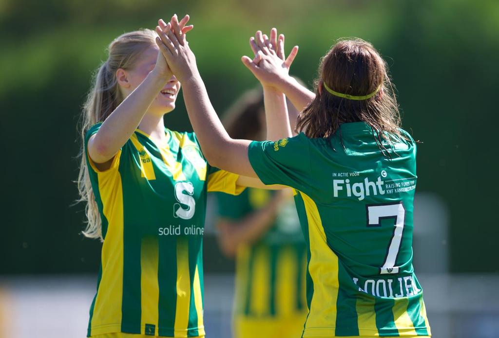 2 KIES POSITIE! Bij de start van de Eredivisie Vrouwen in 2007 heeft ADO Den Haag heel nadrukkelijk positie gekozen voor het vrouwenvoetbal.