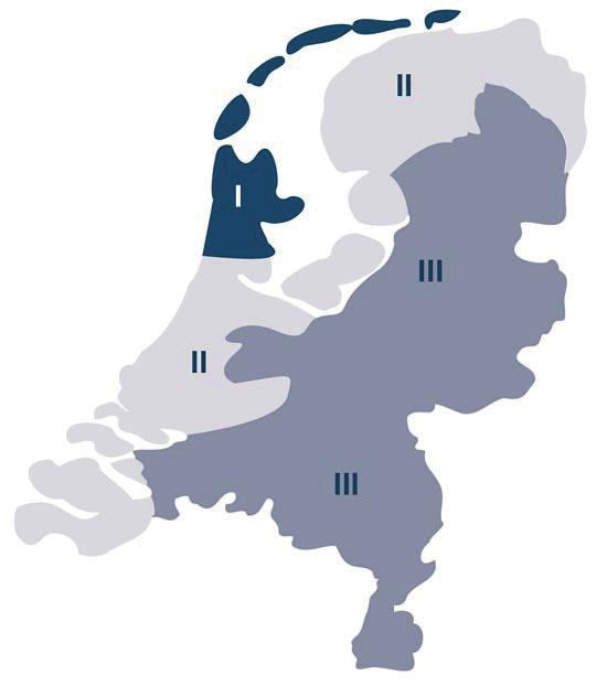 8.4 Ballasttabel Platdak ballasttabel voor Nederland voor HPC-2,5 collector Locatie Gebied I Kop van Noord Holland Gebied II Rest van Noord Holland, Zuid Holland, Zeeland, Flevoland, Groningen en
