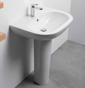 WC suspendu pour réservoir encastré, 35 x 52,5 x h: 37,5 cm, sans set de fixation. 920.05300.00 Blinkend wit Blanc brillant Akoestische isolatie voor hang wc en bidet.