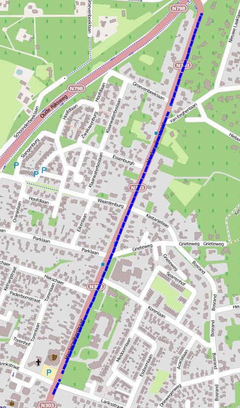 3 Resultaten en analyse 3.1 Geluidmetingen De geluidmetingen op de N303 zijn uitgevoerd op 14 en 20 november 24.