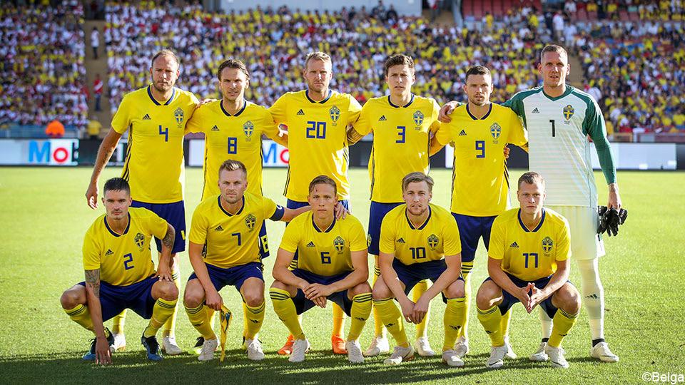Zweden heeft het heel moeilijk als het zelf het spel moet maken, daar heeft het de spelers niet voor.
