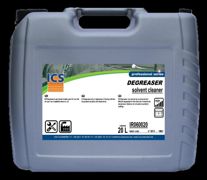 IR05 IR06 INDUSTRIAL CLEANERS H 200 DEGREASER NL - ICS H 200 is een universele emulgeerbare ontvetter (oplosmiddel) op basis van koolwaterstoffen en emulgatoren.