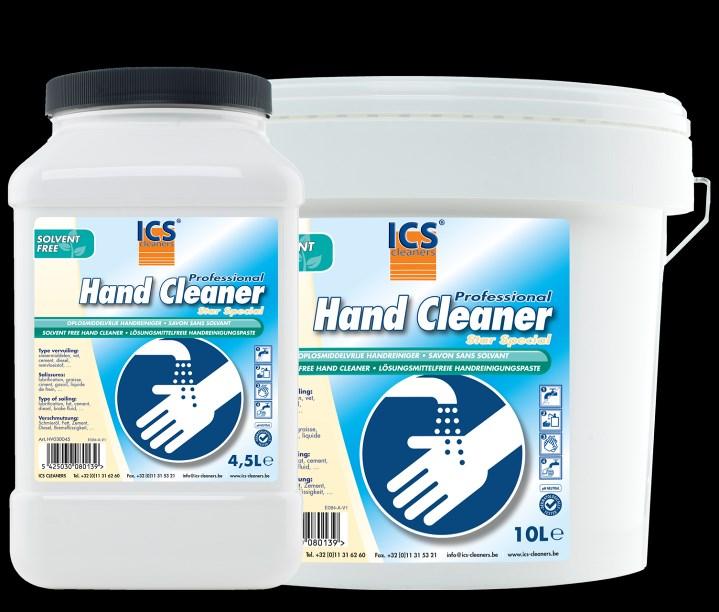 HV03 HV04 HAND CLEANERS HAND CLEANER STAR SPECIAL HAND CLEANER FAST ORANGE NL - Kwalitatief hoogwaardige pasteuze handreiniger die geen oplosmiddelen bevat.