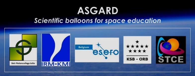 ASGARD V Leerlingen doen aan RUIMTEVAART Stuur een zelfbedacht experiment mee met een stratosfeerballon Pieter Mestdagh (ESERO België) Erik de Schrijver (Sint-Pieterscollege jette) Op 23 april 2015