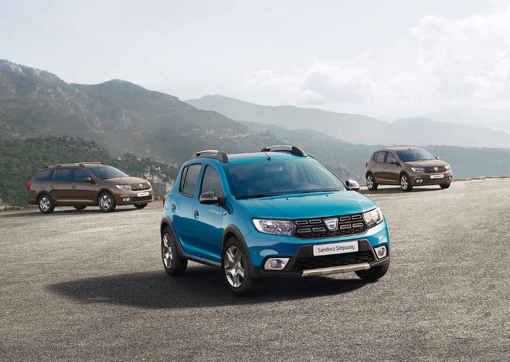 New Dacia Sandero en Sandero Stepway Dacia