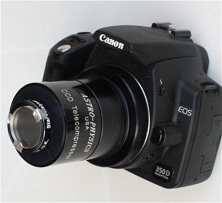 Imaging Camera: DSLR + SA100 2.
