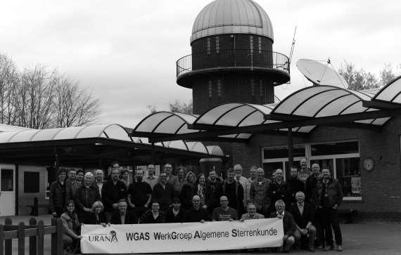 Werkgroep Algemene Sterrenkunde (WGAS) +/- 125 leden +/- 25 sprekers per werkjaar waarnemen: