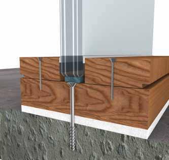 C C Promat SYSTEMGLAS 60 Glastape B A A Butt-joint voeg 6 mm, afgekit met Promat SYSTEMGLAS siliconenkit. Het glas heeft op de verticale naden een facetrand.