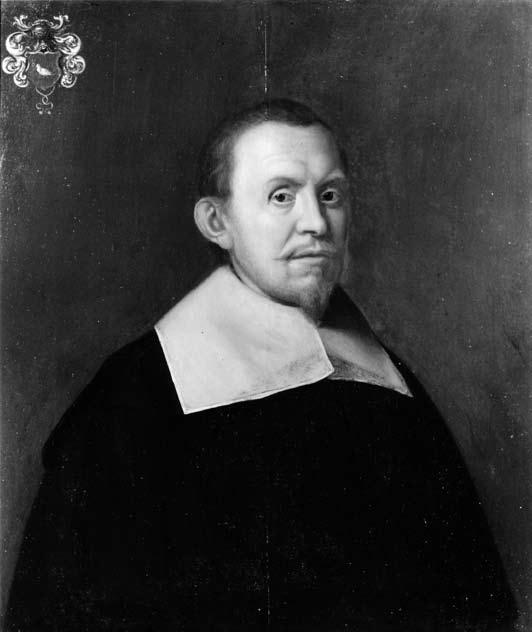 Bernhardus Fullenius (1602-1657) Anoniem, z.j. Collectie Museum Martena, Franeker. Foto RKD/Iconografisch Bureau, Den Haag. Over de schilder van dit portret is in de literatuur geen eenduidigheid.
