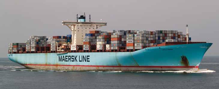 3 ESTELLE MAERSK loodswezen Je moet het maar doen, een containerreus van 397 meter lang en 56 meter breed veilig de haven van Antwerpen binnen helpen varen.
