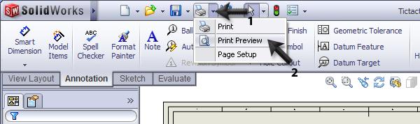 70 Klik in het Print-menu op Close. 71 Klik in de Standard Toolbar op Print Preview.