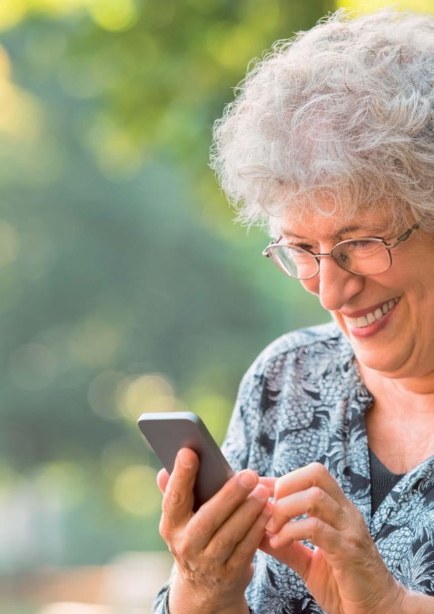 Tablet & Smartphone Met een tablet of telefoon heeft u de hele wereld met één druk op de knop binnen handbereik.