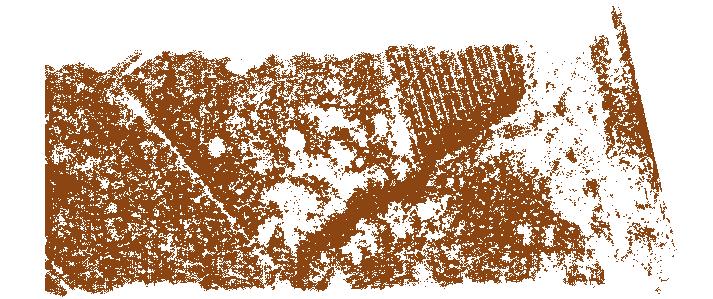 POINTCLOUDS p. 12 2.4.3. DTM CREEREN Ga naar DTM Nieuw terreinmodel.