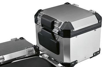 HP sportuitlaat Bestelnummer: 77 11 8 567 781 Prijs: 961,00 * BAGAGEPROGRAMMA. [2] Aluminium koffer 1 De robuuste aluminium koffers beschikken samen over een inhoud van 82 l.