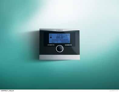 U kunt de ecotec combineren met ebus thermostaten, de nieuwste generatie thermostaten en regelaars van Vaillant.