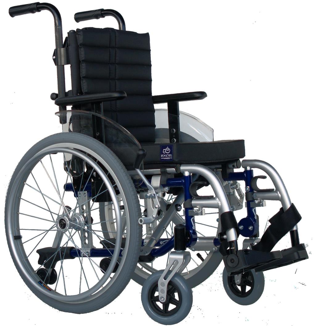 Excel G5 Modulair Kids Lichtgewicht kinder rolstoel Silver Seating Compatible